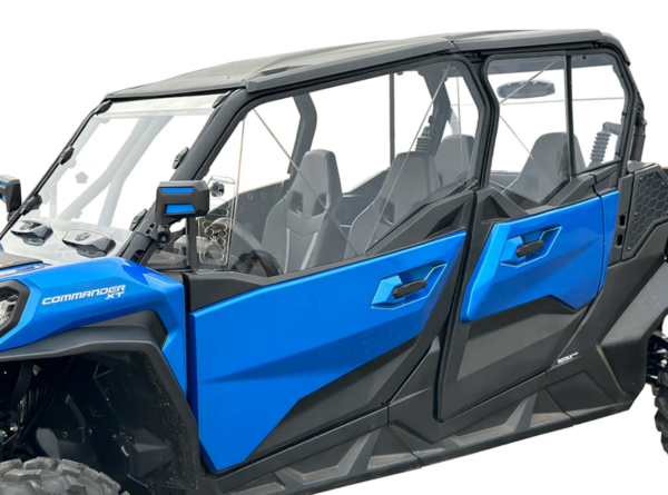 Can Am Commander MAX Venting Polycarbonate Upper Doors Kit